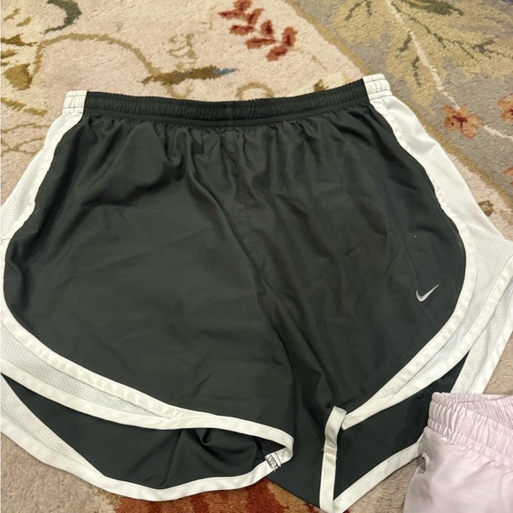 Nike Women's Athletic Shorts Bundle of 3 - Black, Blue, and Lavender Medium - Picture 5 of 11